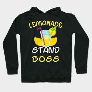 Lemonade Smiley Stand Boss lemon Juice gift Hoodie